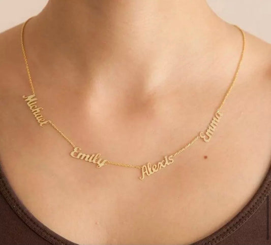 1-8 Name Necklace